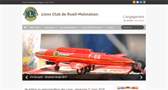 Desktop Screenshot of lions-rueilmalmaison.fr
